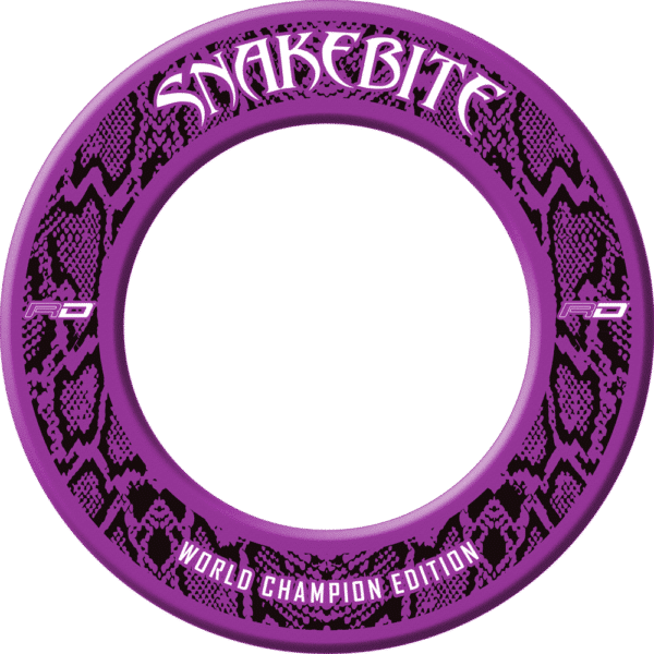 Red Dragon Peter Wright Snakebite World Champion Dartboard Surround