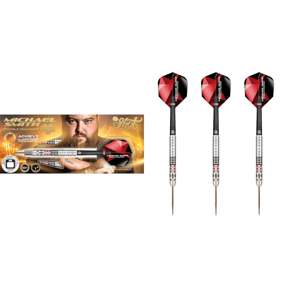 Shot! Michael Smith Achieve Steeldart 90% - What's in the Box