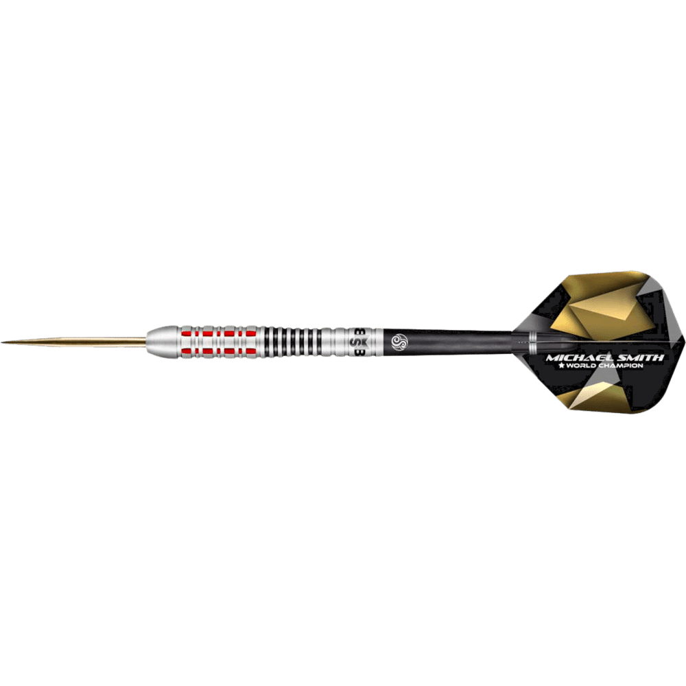 Shot! Michael Smith Believe Steeldart 90% - Seitenansicht