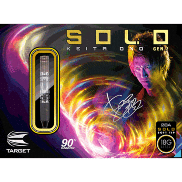 Target Japan Keita Ono Solo G2 Softdart 90% - Package
