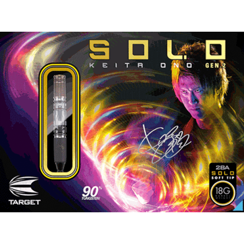 Target Japan Keita Ono Solo G2 Softdart 90% - Package