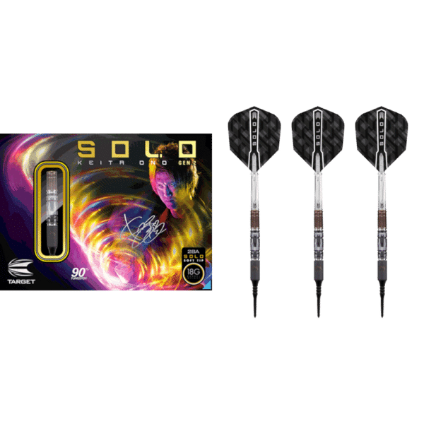 Target Japan Keita Ono Solo G2 Softdart 90% - What's in the Box