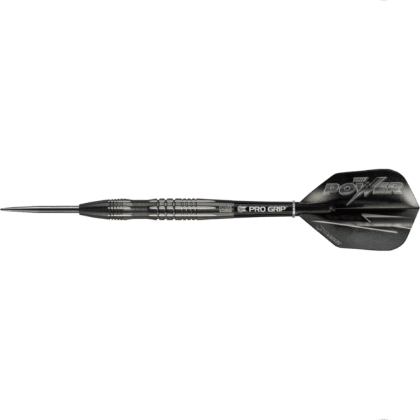 Target Phil Taylor 8Zero Black Titanium Steeldart 80% - Seitenansicht
