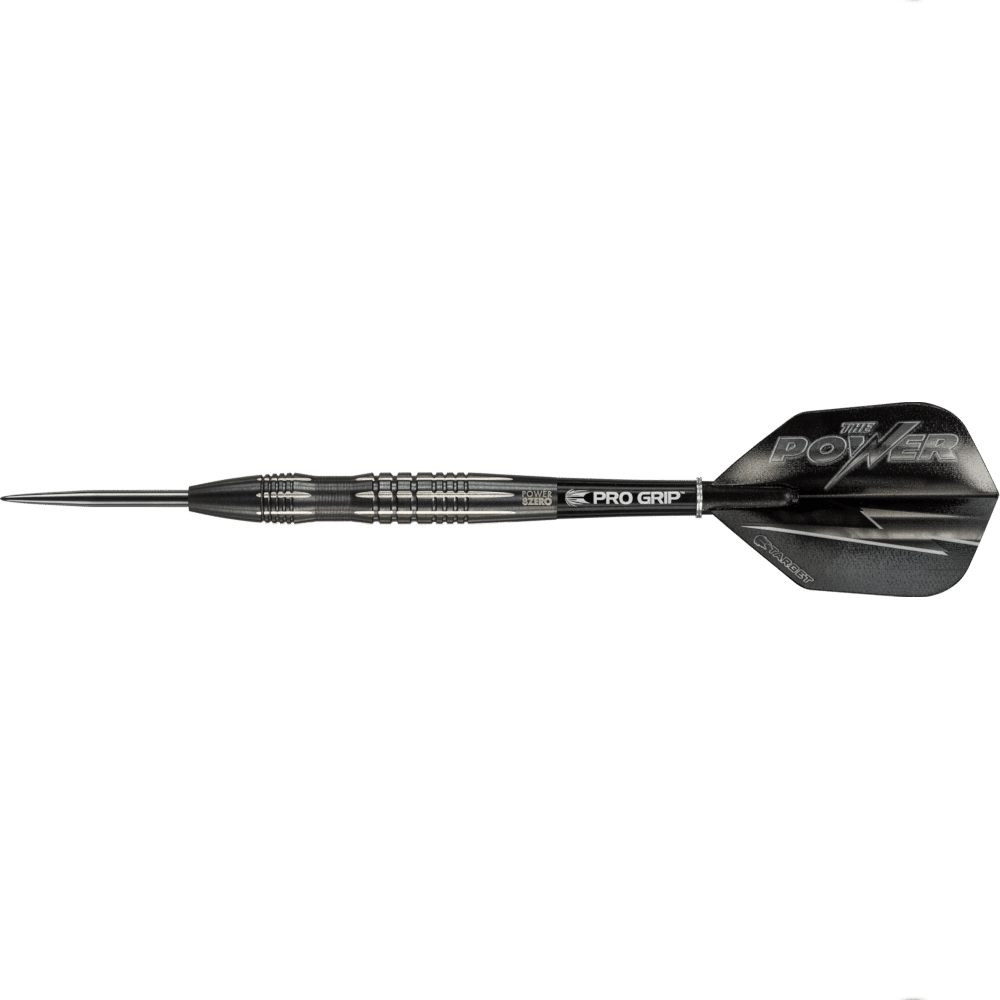 Target Phil Taylor 8Zero Black Titanium Steeldart 80% - Seitenansicht