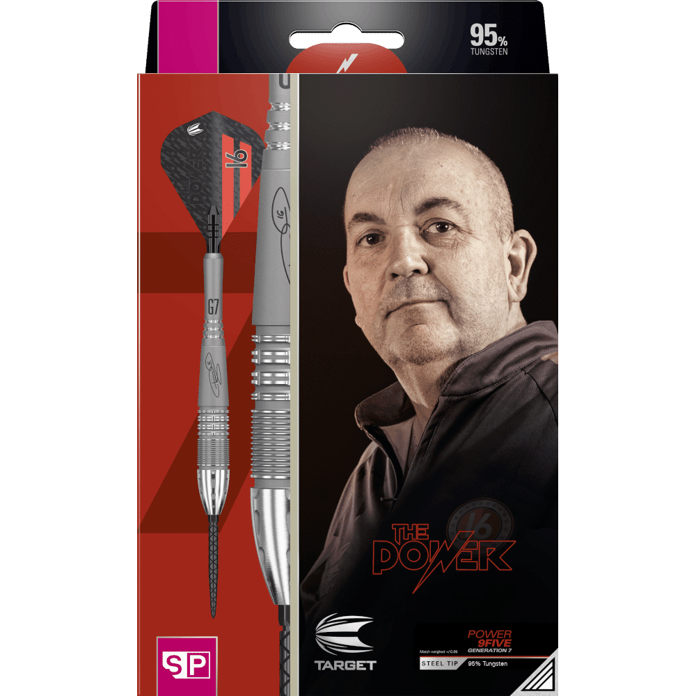 Target Phil Taylor 9Five G7 Swiss Point Steeldart 95% - Package