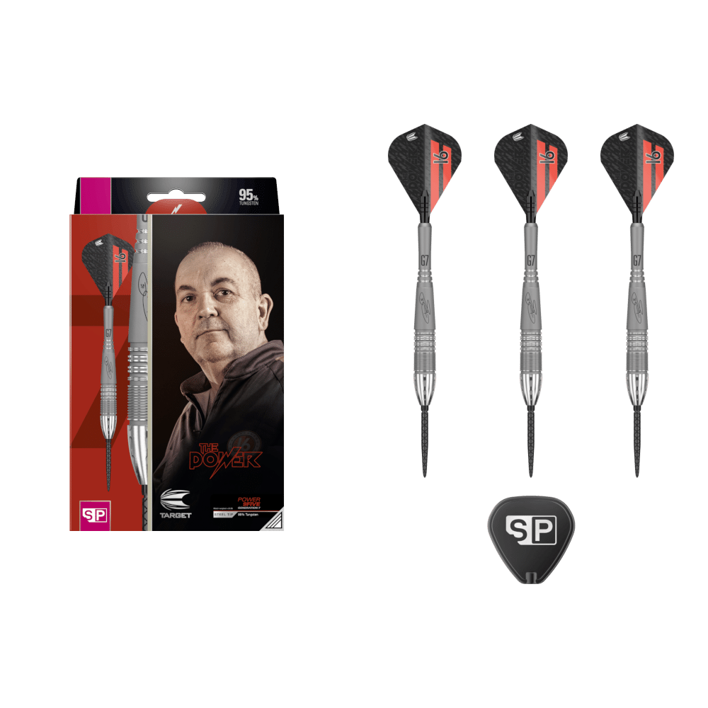 Target Phil Taylor 9Five G7 Swiss Point Steeldart 95% - What's in the Box