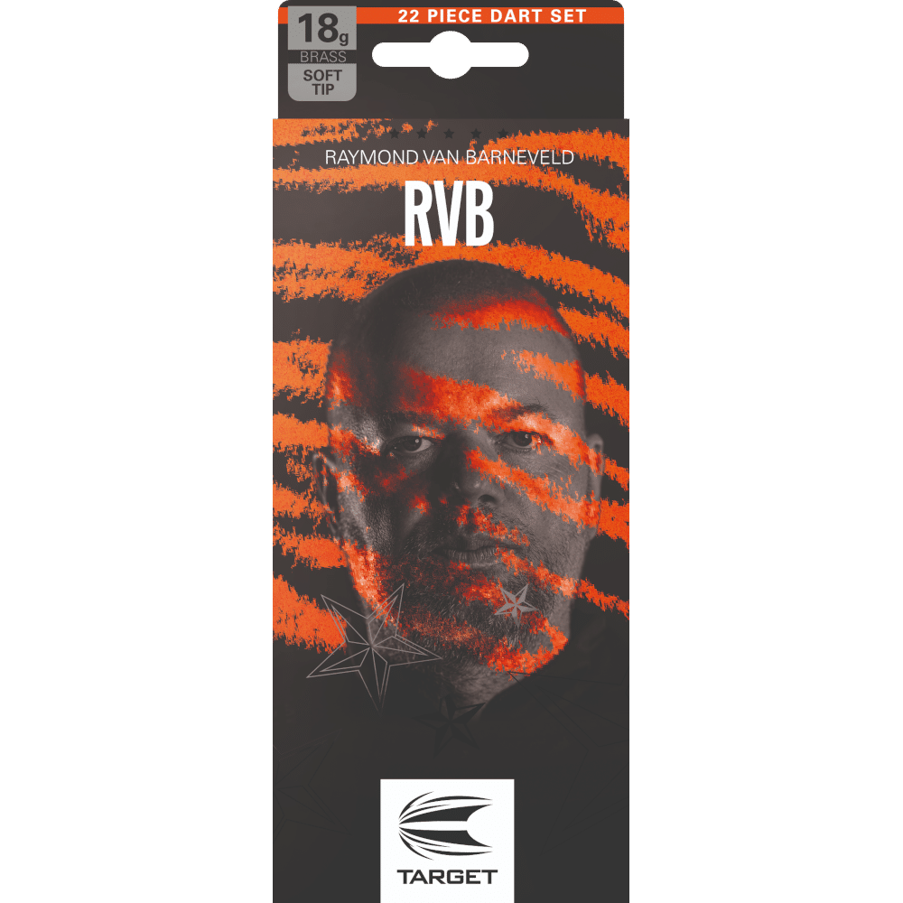 Target Raymond Van Barneveld Softdart Brass - Package