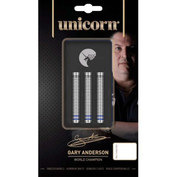 Unicorn Gary Anderson Phase 3 Steeldart 90% (Verpackung)
