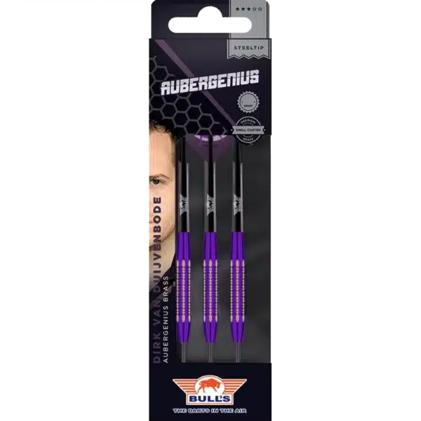 Bull's NL Dirk van Duijvenbode Steeldart Brass (Verpackung)