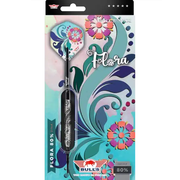 Bull's NL Flora Zina Softdart 80% (Verpackung)