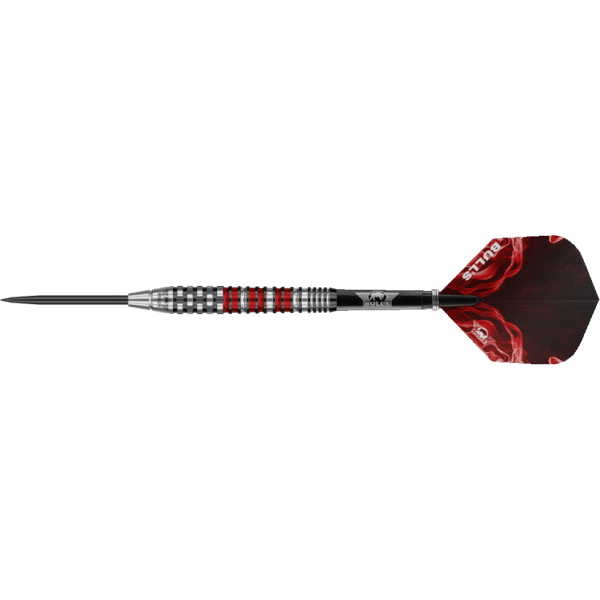 Bull's NL Smoke Red Flare Steeldart 90%