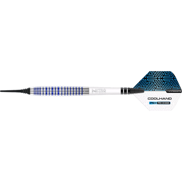Red Dragon Luke Humphries "Coolhand Luke" TX3 Cool Blue Softdart 90%
