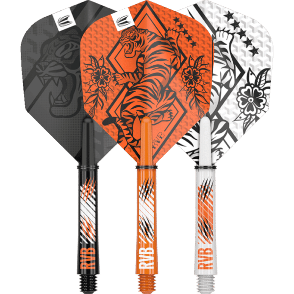 Target Ink Raymond van Barneveld Flight Shaft Bundle (je 9 Stück)