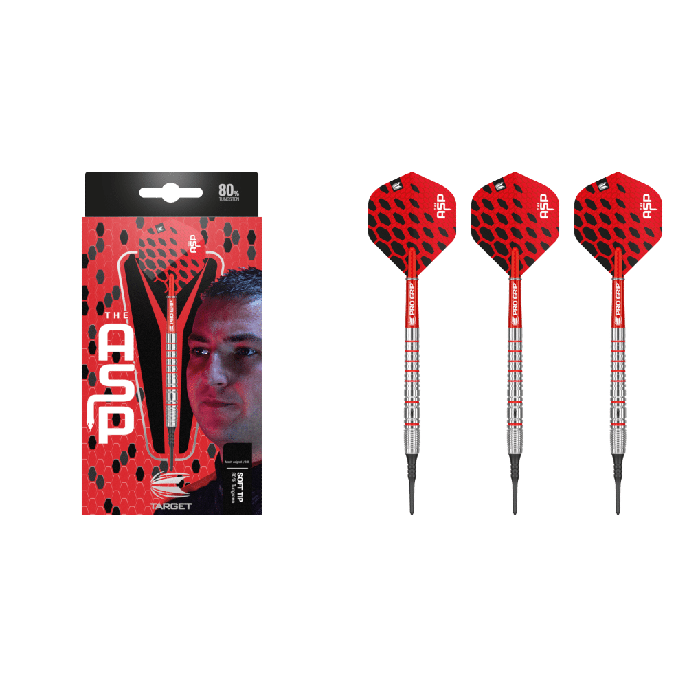 Target Nathan Aspinall Softdart 80% - What's in the Box