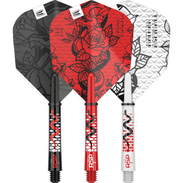 Target Ink Nathan Aspinall Flight Shaft Bundle (je 9 Stück)