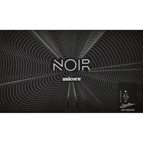 Unicorn Gary Anderson Phase 5 Noir Steeldart 90% (Verpackung)