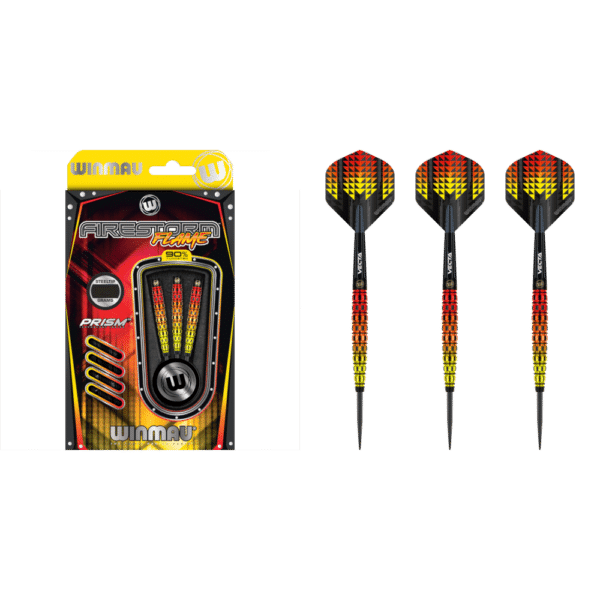 Winmau Firestorm Flame 02 Steeldart 90%