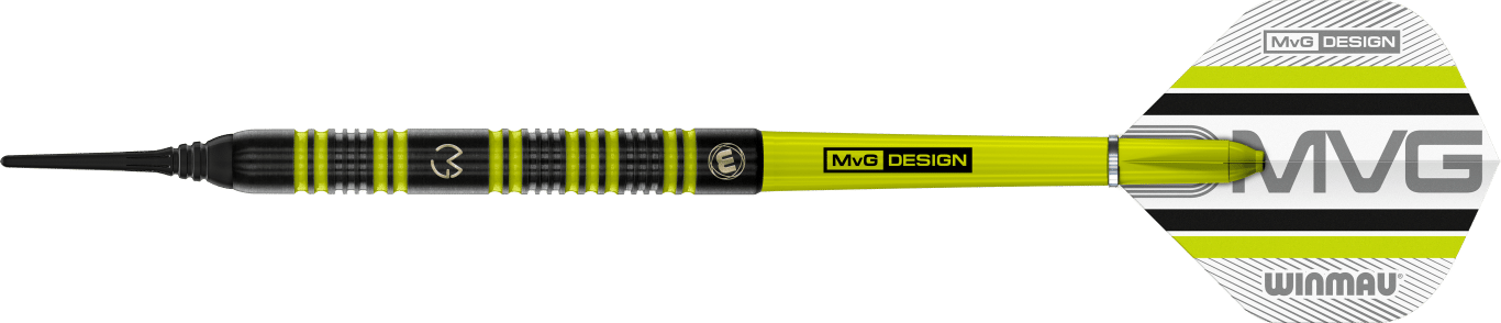 Winmau Michael van Gerwen pro series - Soft - MVG - barrel