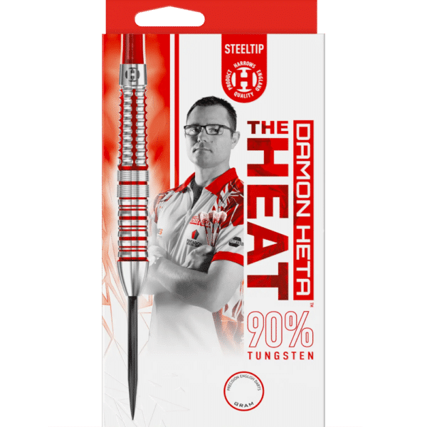 Harrows Damon Heta Series 2 Steeldart 90% - Package