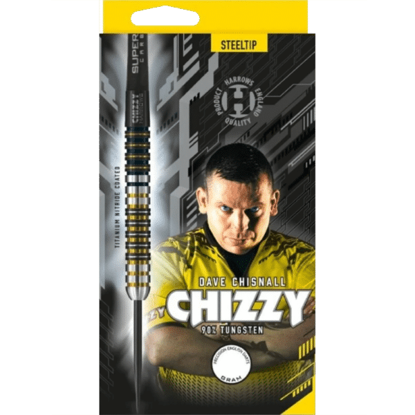 Harrows Dave Chisnall Series 1 Steeldart 90% - Package