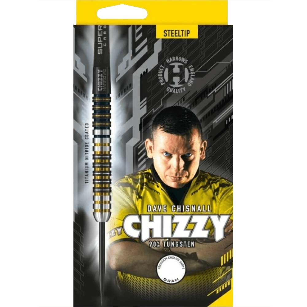 Harrows Dave Chisnall Series 1 Steeldart 90% - Package