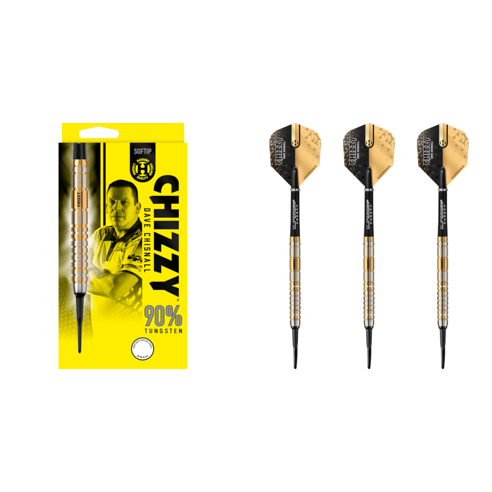 Harrows Dave Chisnall Series 2 Softdart 90% - What's in the Box