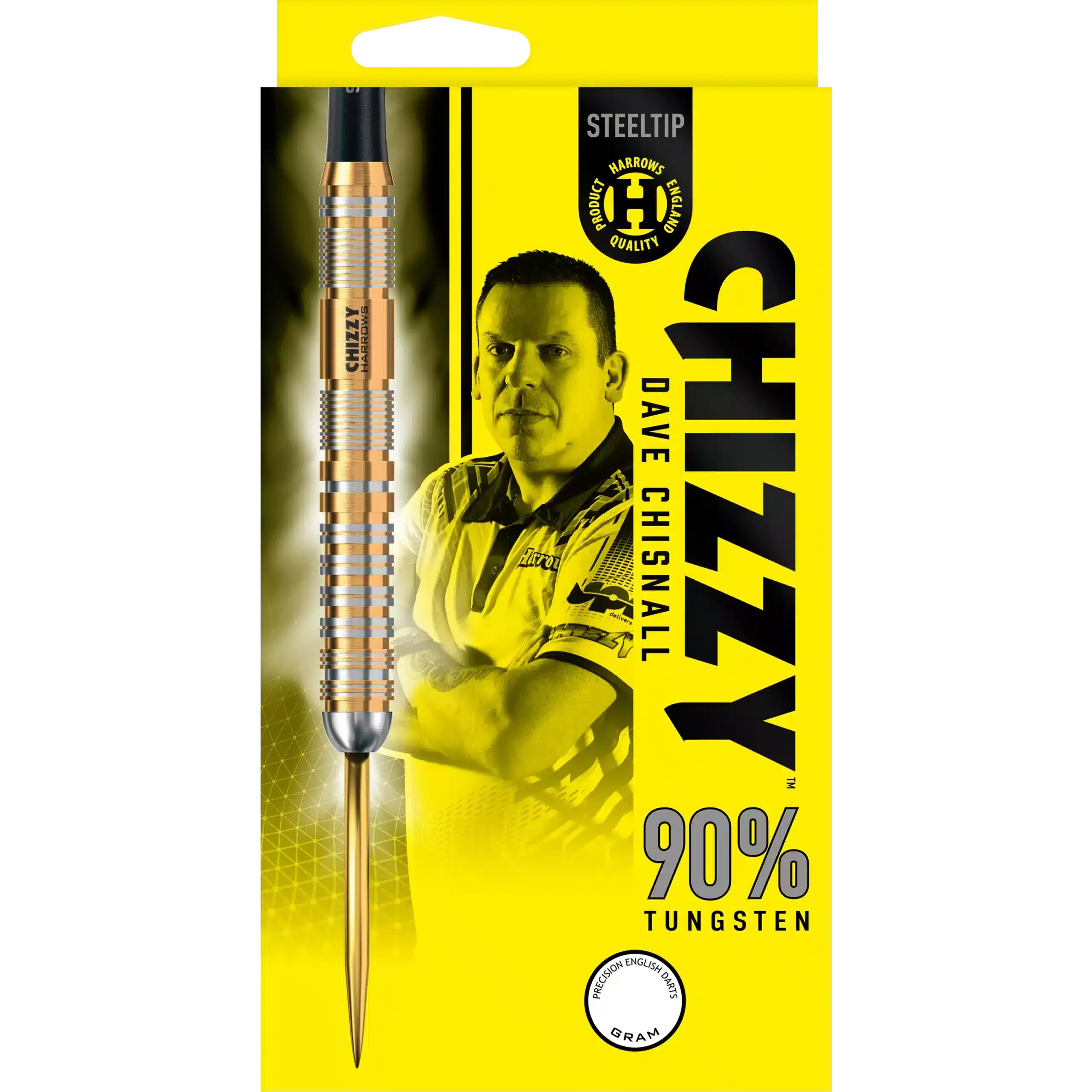 Harrows Dave Chisnall Series 2 Steeldart 90% - Package