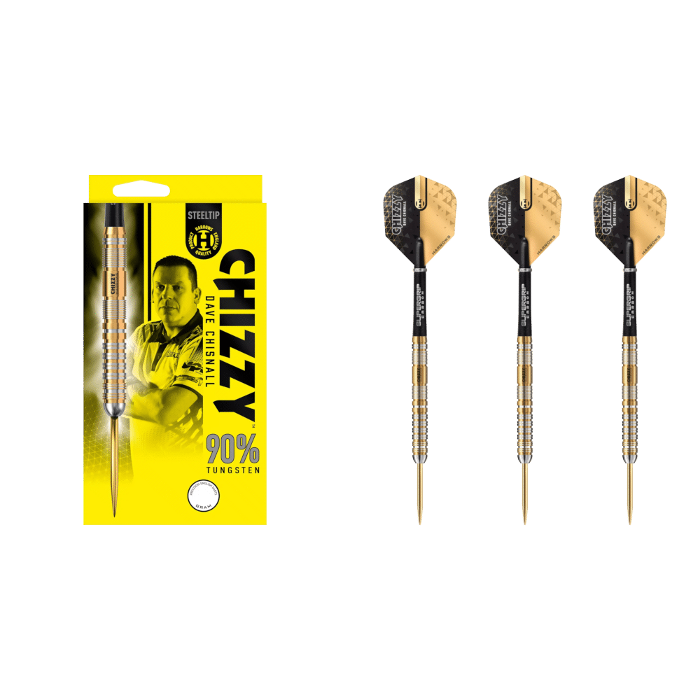 Harrows Dave Chisnall Series 2 Steeldart 90% - What's in the Box