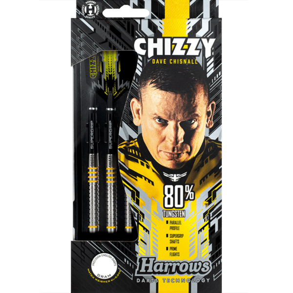 Harrows Dave Chisnall Steeldart 80% - Package