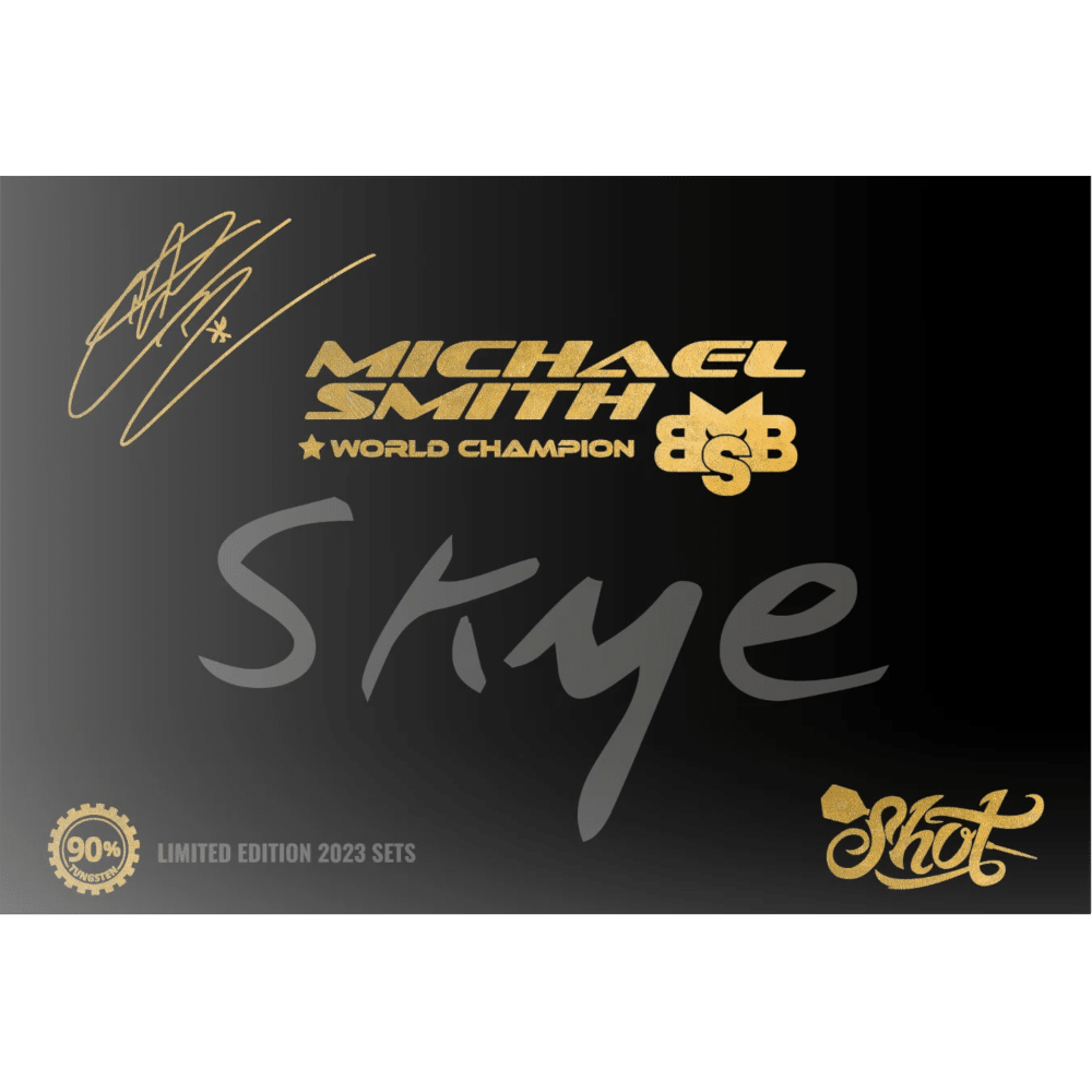 Shot Michael Smith Skye Limited Edition Steeldart 90% - Package