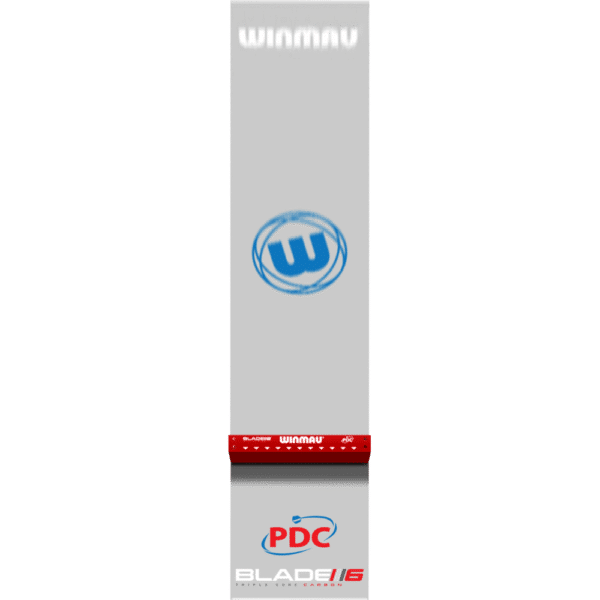 Winmau Clearzone PDC Dartmatte (transparent) mit Oche