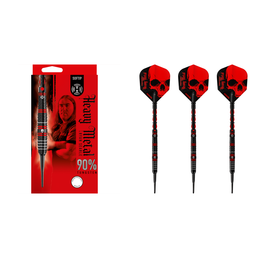 Harrows Ryan Searle Series 1 Softdart 90% - what's in the Box