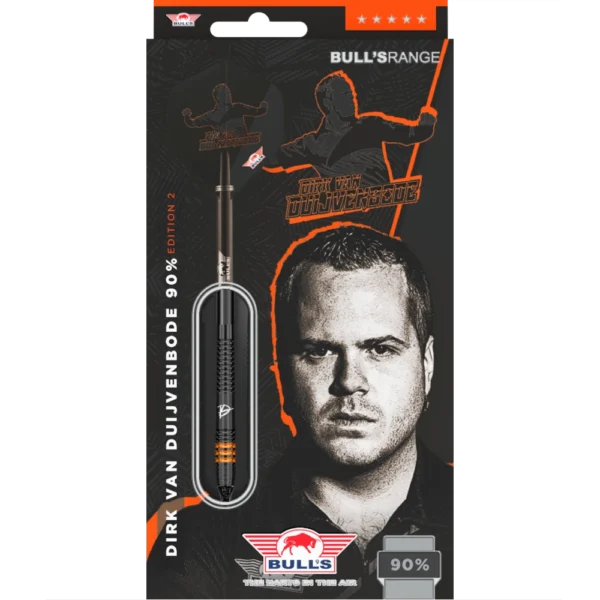 Bull's NL Dirk van Duijvenbode E2 Softdart 90% (Verpackung)