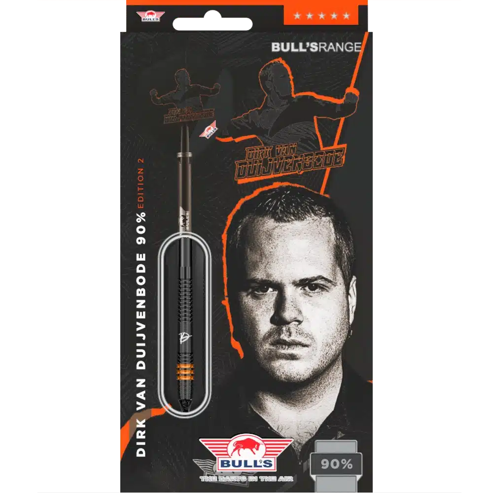 Bull's NL Dirk van Duijvenbode E2 Softdart 90% (Verpackung)