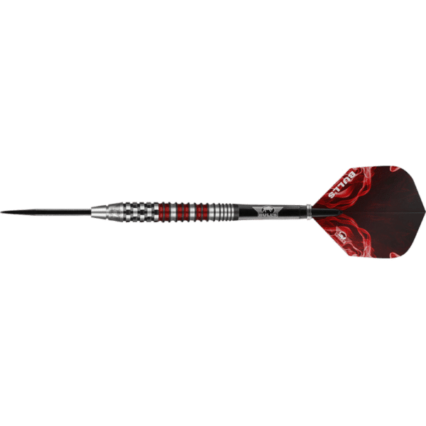 Bull's NL Smoke Red Flare Steeldart 90%