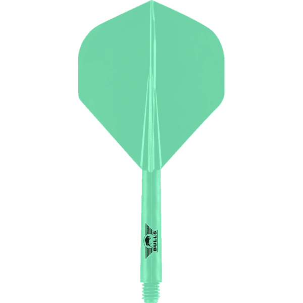 Bull's NL Union Standard Flight Shaft System - Grün