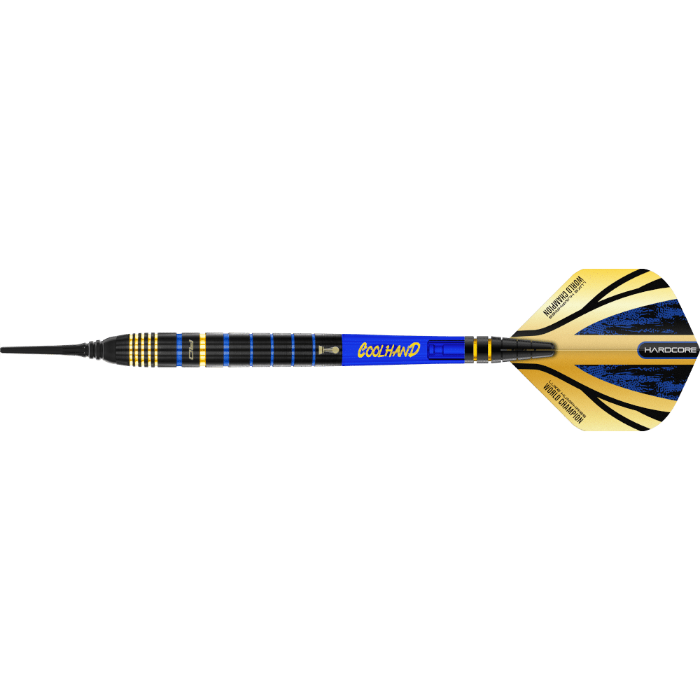 Red Dragon Luke Humphries TX4 WC Avenger Softdart 90% - Dart des Weltmeisters in Tropfenform - Seite