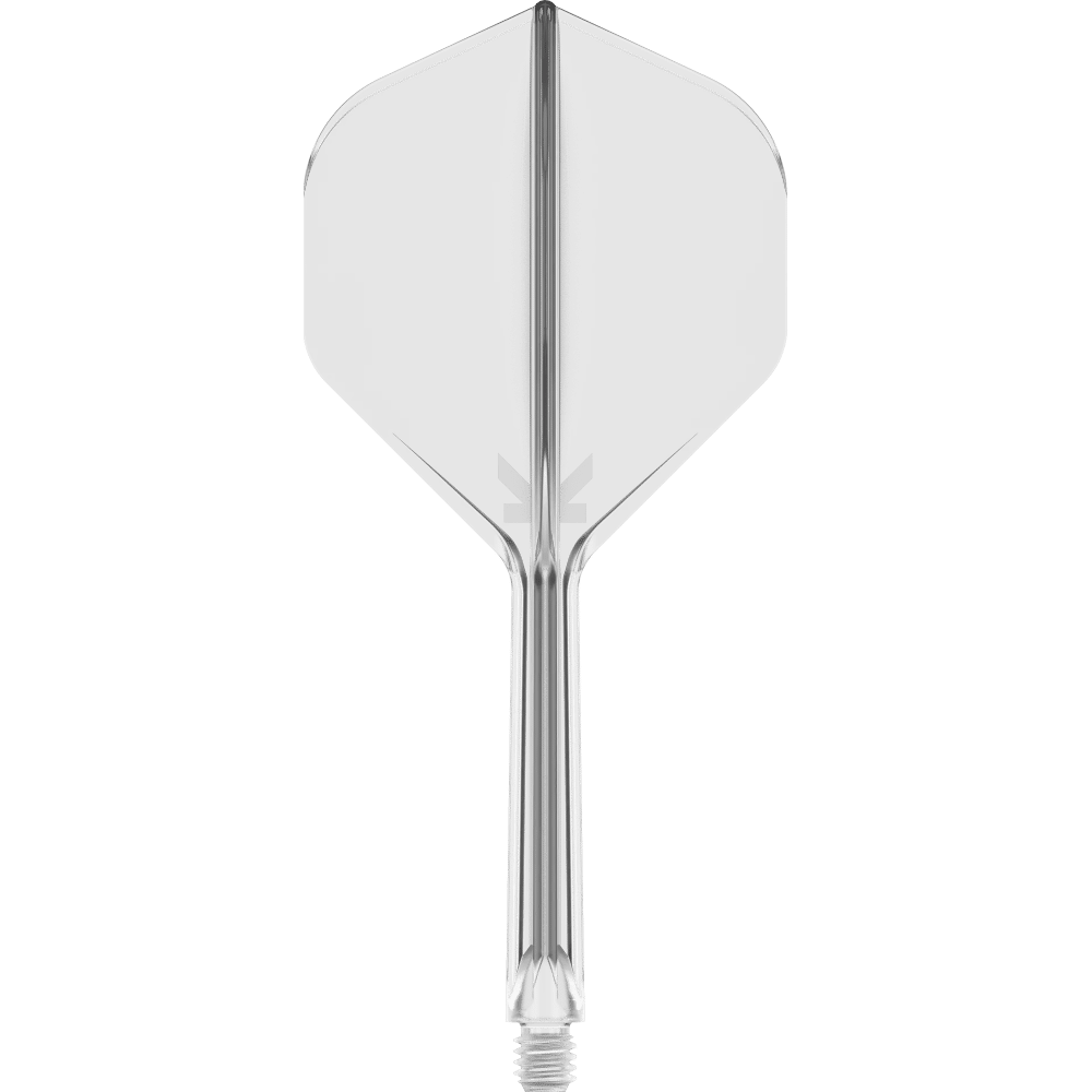 Target K-Flex Flight Shaft System - Schaft System mit integrierten Flights - Transparent Short No 2