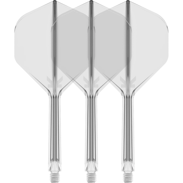 Target K-Flex Flight Shaft System - Schaft System mit integrierten Flights - Transparent Short No 2