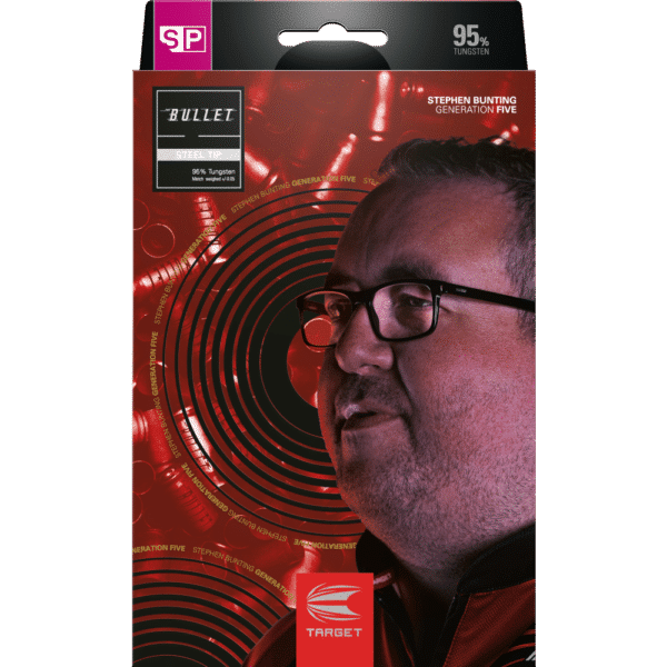 Target Stephen Bunting G5 Swiss Point Steeldart 95% - Package