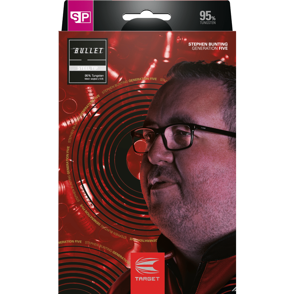 Target Stephen Bunting G5 Swiss Point Steeldart 95% - Package