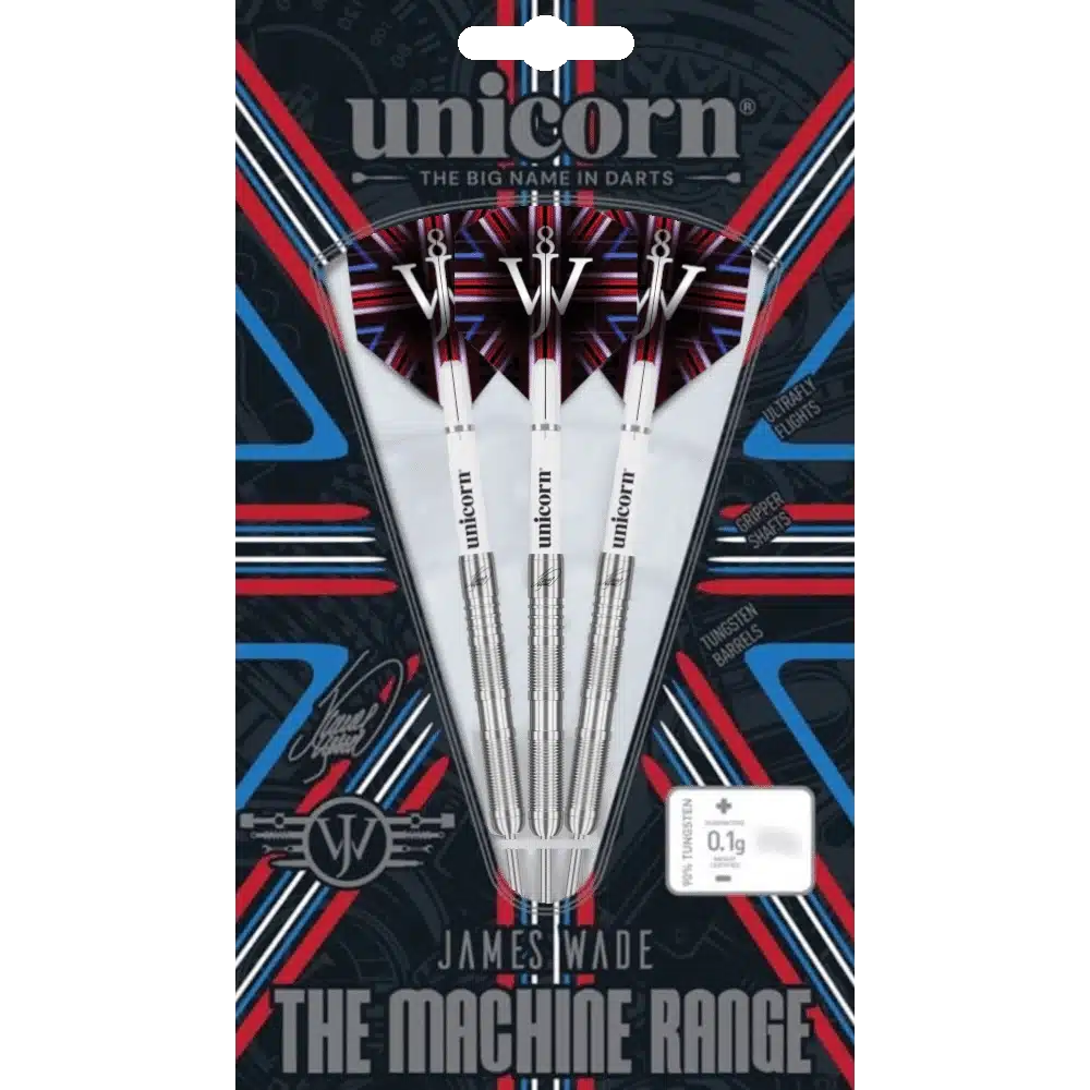 Unicorn James Wade Phase 4 Steeldart 90% (Verpackung)