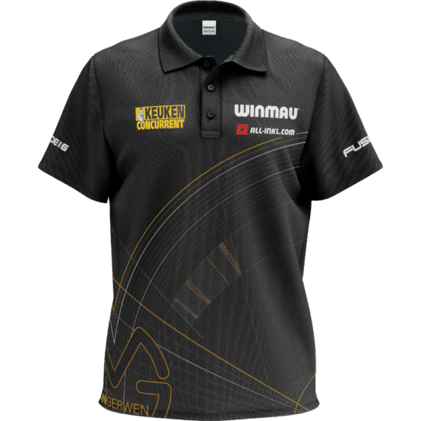 Winmau Michael Van Gerwen 5-Jahres-Jubiläums Anniversary Dart Shirt 2025