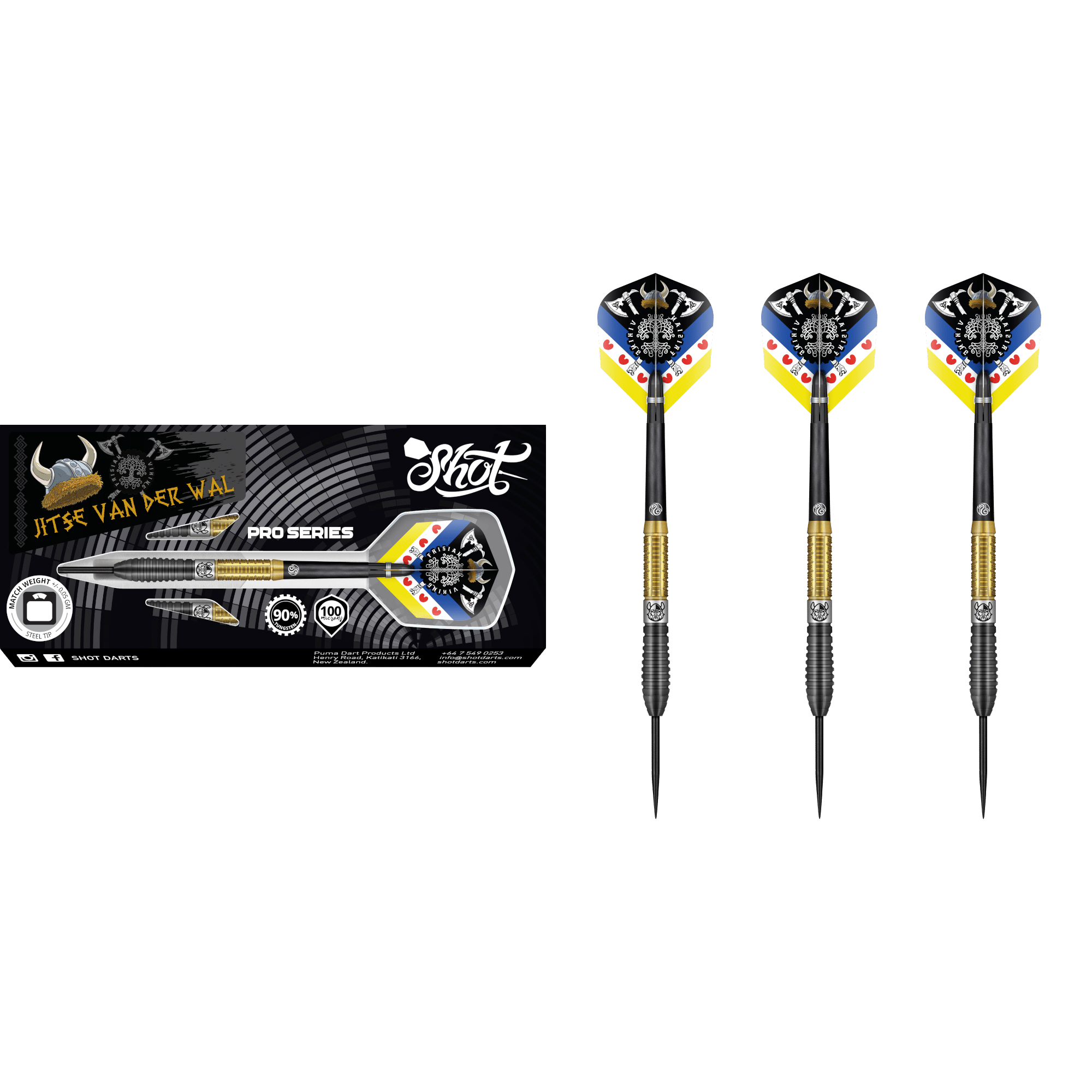 Shot! Jitse van der Wal Dart - WITB - bestellen