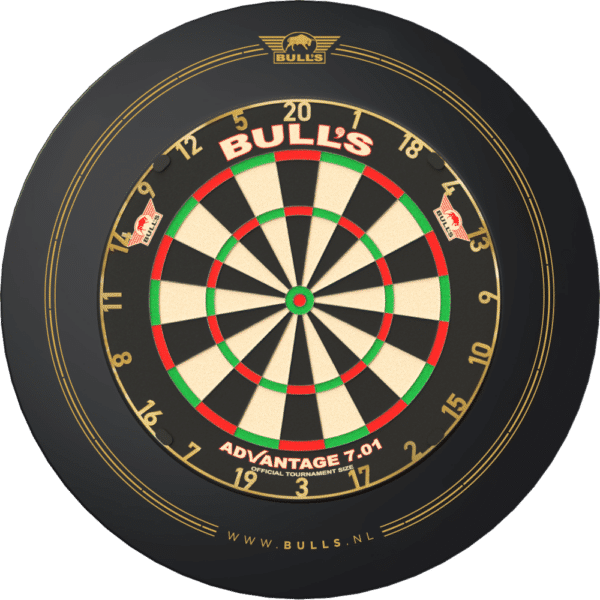Bull's NL Advantage 7.01 Dartboard Surround Bundle