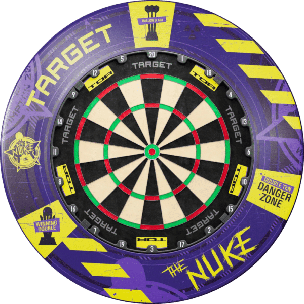 Target Tor Luke Littler WC 2025 Dartboard Surround Bundle