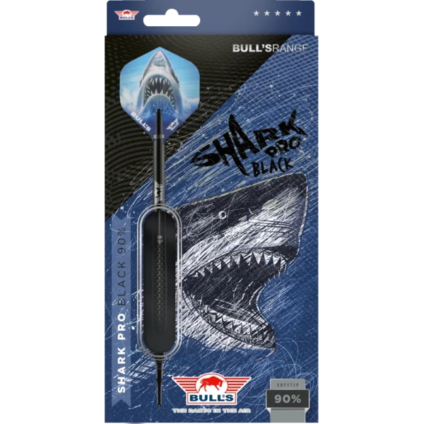 Bull's NL Shark Pro Black Softdart 90% (Verpackung)