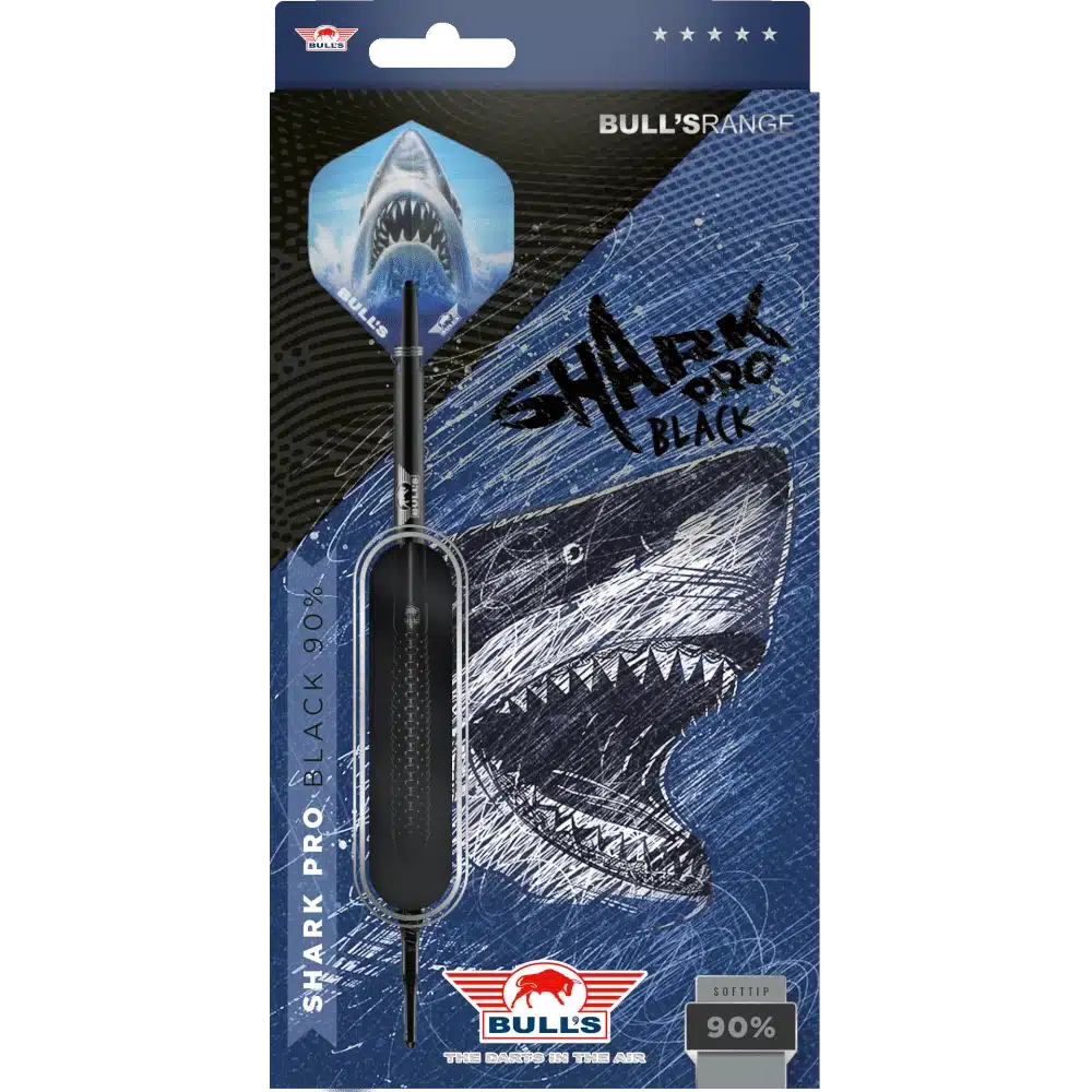 Bull's NL Shark Pro Black Softdart 90% (Verpackung)