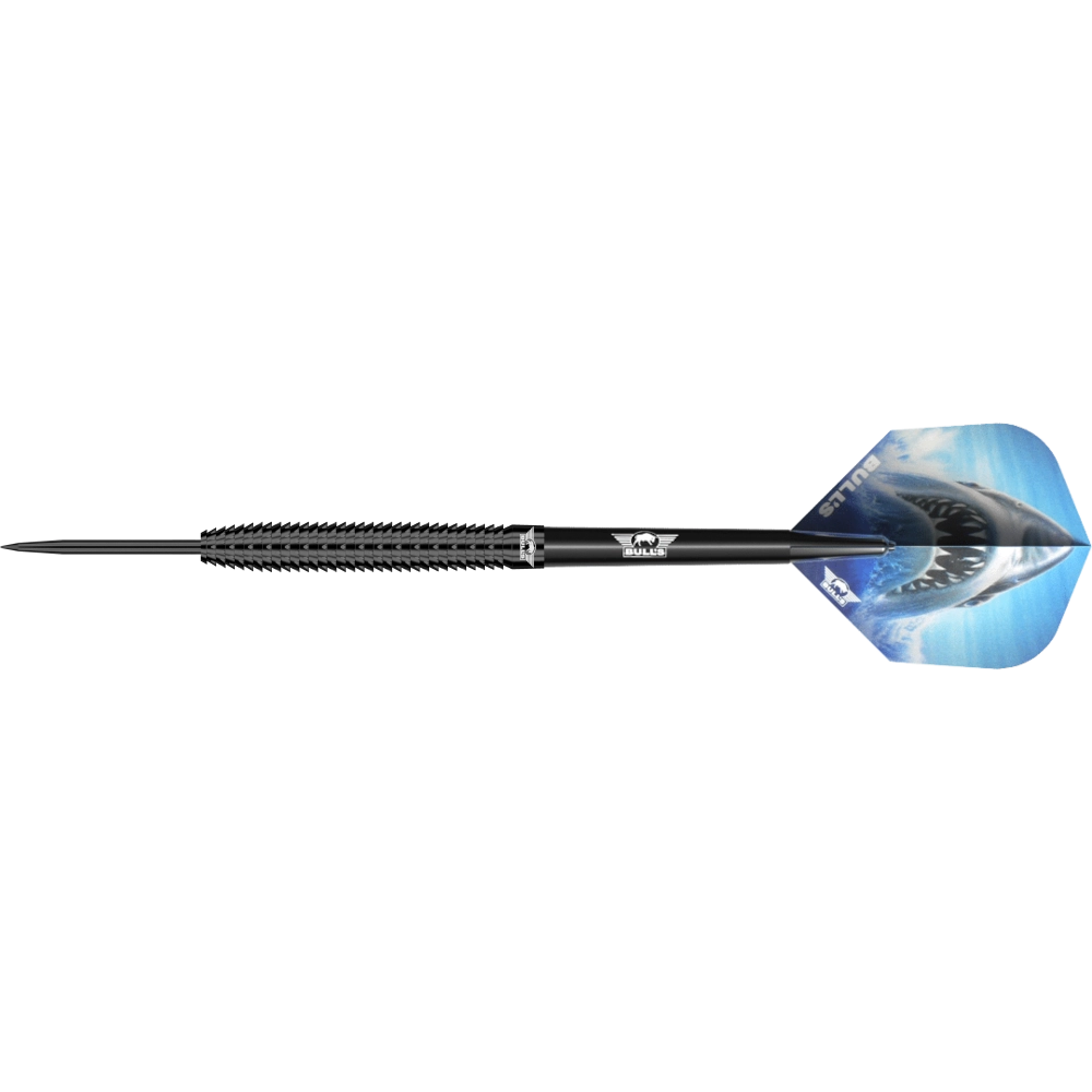 Bull's NL Shark Pro Black Steeldart 90%