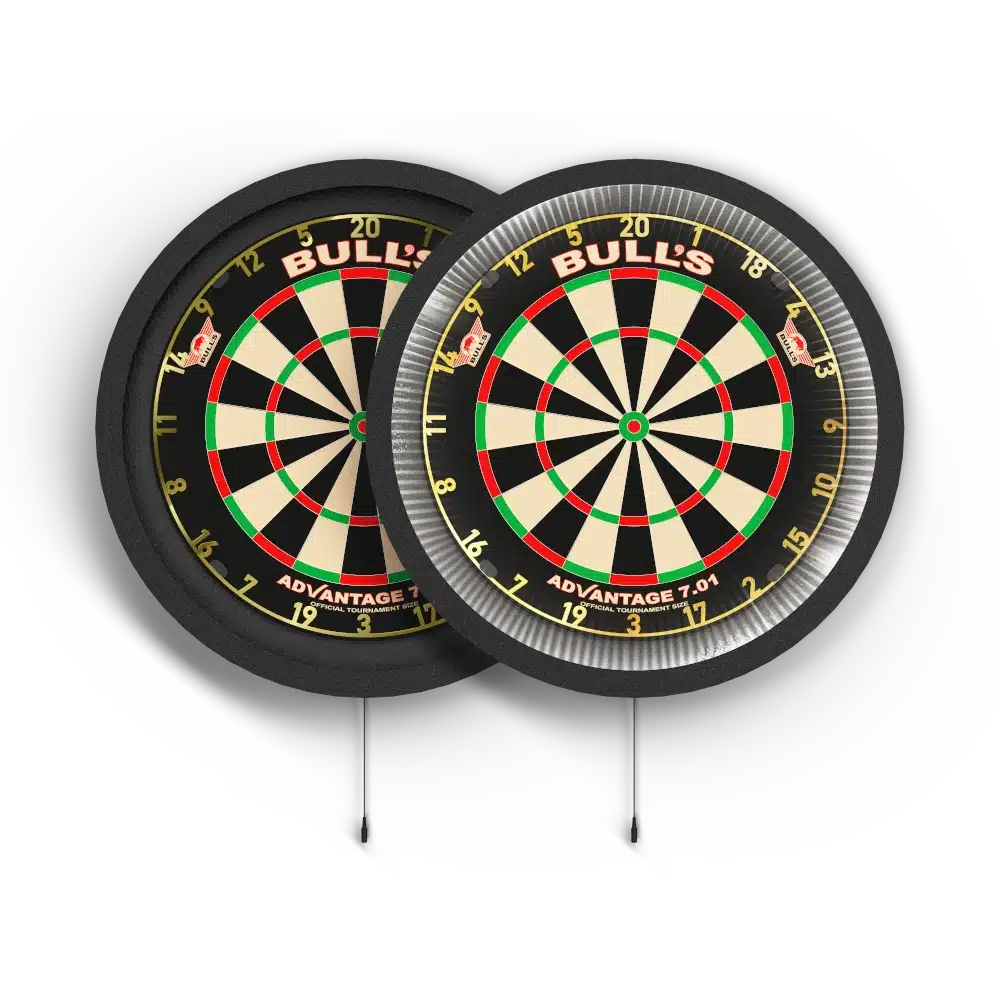 Bull's NL Lumo 2 | Dartboardlicht und Surround. Licht an und aus.